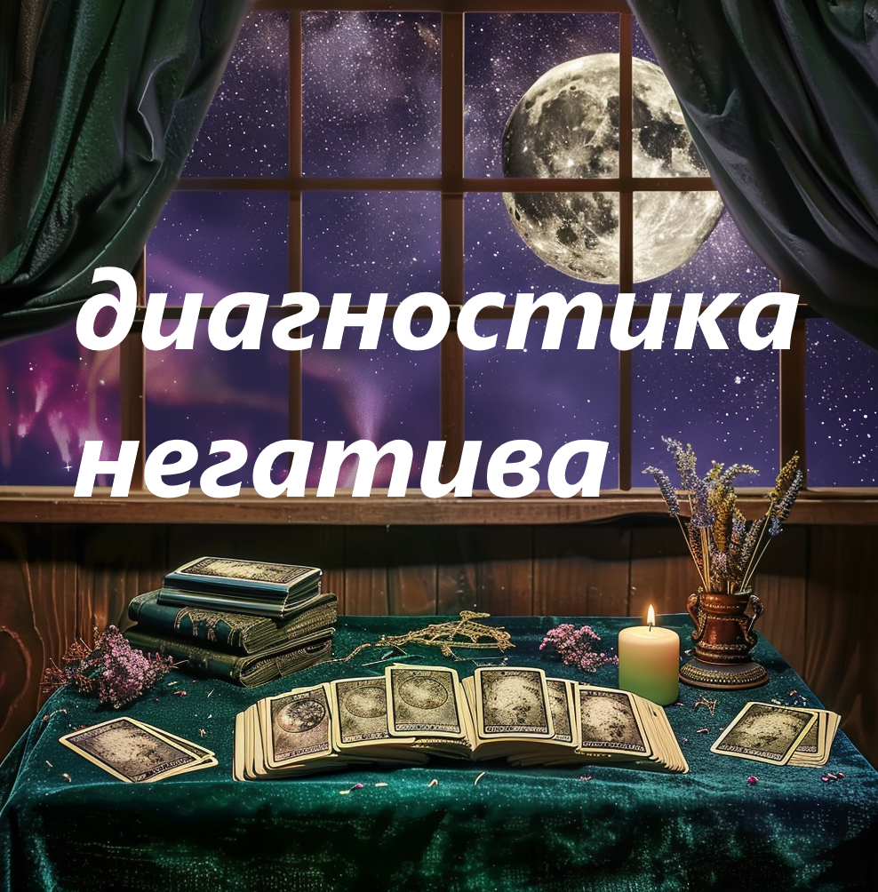 ДИАГНОСТИКА НЕГАТИВА. ТАРО РАСКЛАД.