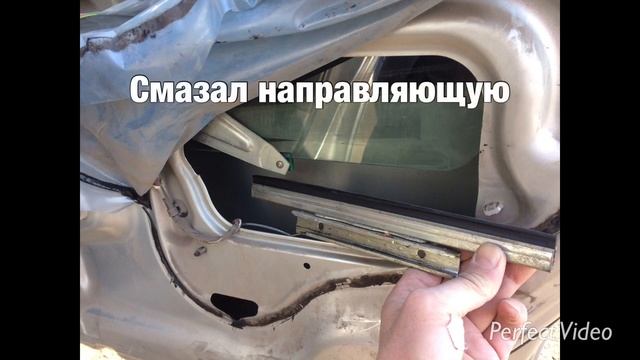 Тойота Опа. Ремонт подъемника стекла. смотреть онлайн