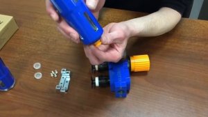 Фильтр для очистки сжатого воздуха Huberth RP208044 с манометром