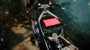 победный запуск двигателя мотоцикла хонда сбр 600 ф2 ф3 часть 5