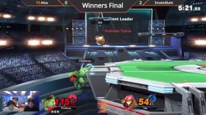 GAMING Weekly #65 - Winners Final - FS | Aisu (Pokémon Trainer) vs. Incendium (Samus)