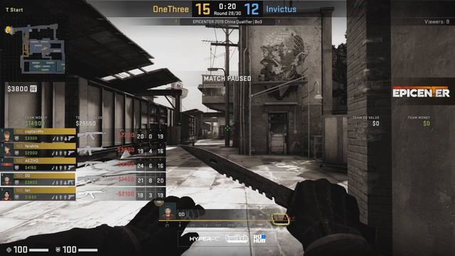 Invictus Gaming ВЫШЛИ С МАТЧА EPICENTER CS:GO!!! + V4D1M рассказывает что случилось! смотреть онлайн