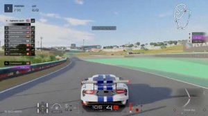 GT Sport Daily Race - Autodromo de Interlagos - Pole position - Viper SRT GT3-R ‘15 - T80 Ferrari