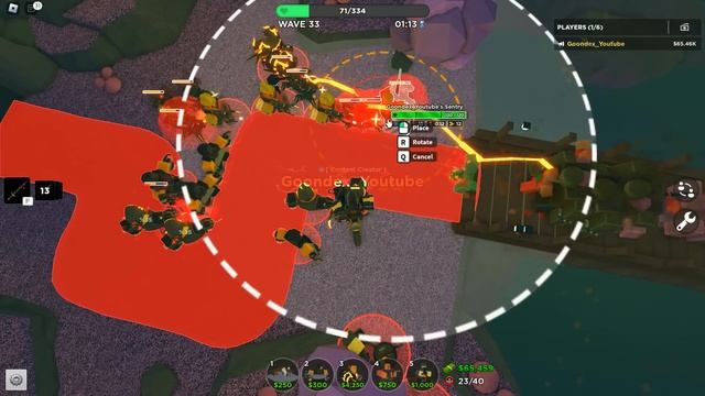 Island defense without a commander Roblox Tower Defense Simulator смотреть онлайн