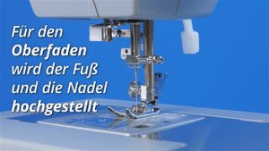 Einfädel-Tutorial Singer Heavy Duty 5511, 4422 & 4432