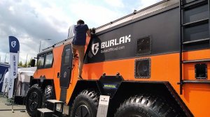Залезли на крышу легендарного вездехода Бурлак 8*8