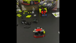 Build lego 76910 Aston Martin Valkyrie AMR Pro and Aston Martin Vantage GT3 #Lego