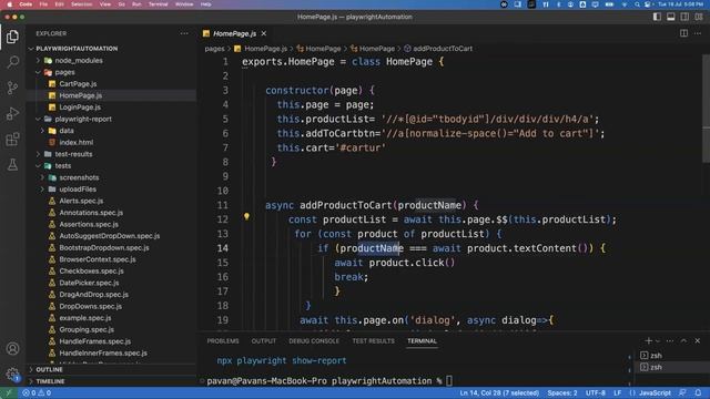 Playwright with Javascript | Page Object Model Pattern | POM | Part 34