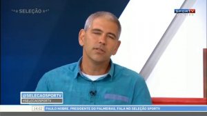 Seleção SporTV   Paulo Nobre afirma que Corinthians é o maior rival do Palmeiras   globo tv