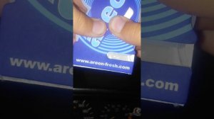 обзор на ароматизатор от компанії areon re fresh ment ліквід запахом ocean