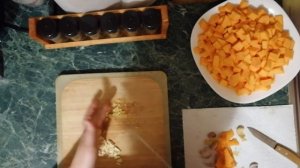 ТЫКВЕННЫЙ СУП-ПЮРЕ НА КОКОСОВОМ МОЛОКЕ С КРЕВЕТКАМИ.