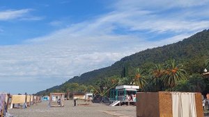 Город Гагра (Абхазия) / Центр, набережная, море