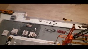 Стройка в масштабе. Модель башенного крана кб 415.07