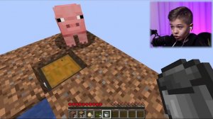 😱 ВЫЖИВАЮ на ОДНОМ БЛОКЕ в HARDCORE (ХАРДКОР) 🔥 Выживание ОДИН БЛОК #1