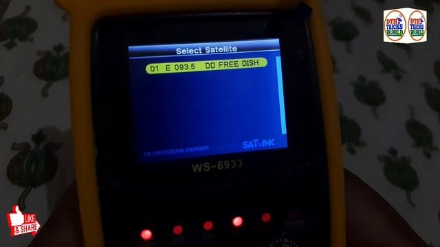 How to add new TP Frequency and New Satellite in Digital Satellite Finder | Satlink WS-6933 смотреть онлайн