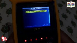 How to add new TP Frequency and New Satellite in Digital Satellite Finder | Satlink WS-6933