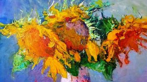 Пейзажи и натюрморты художника Петра Безрукова