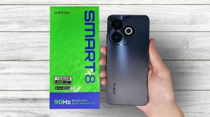 Infinix Smart 8 — бюджетник, который удивляет!