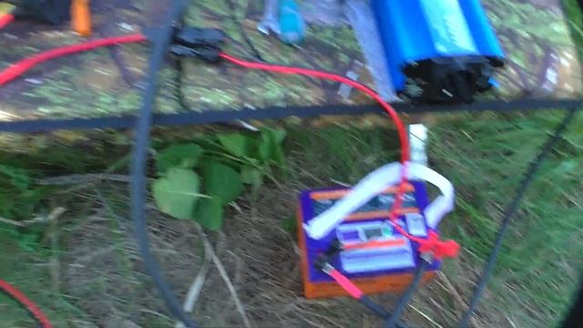 На природе. Компрессорный  авто холодильник. Часть2.