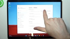 Microsoft Surface Pro X - How To Change Display Brightness