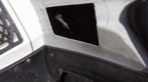 Установка лючка для быстрого доступа к свече зажигания на квадроцикле РМ 500-2.