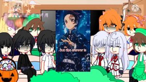 Yandere Simulator AU react to Ayano next life as Nezuko || 3/4 || NaiveMagic AU