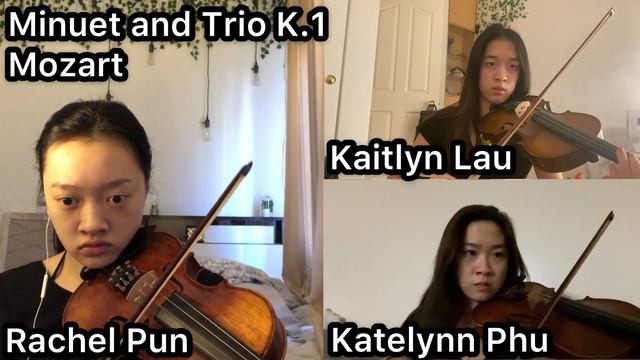 Minuet and Trio K.1 - Mozart смотреть онлайн