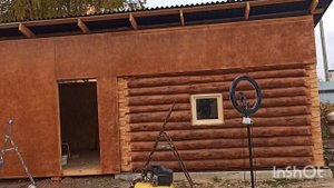 Как покрасить баню? Крашу и вам советую.