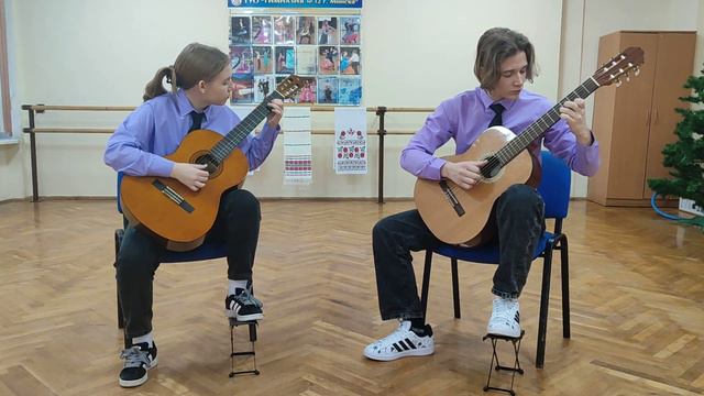 Гитарный Олим 2024, ансамбль Аллегро, гр. D, ГУО Гимназия 12 г. Минска смотреть онлайн