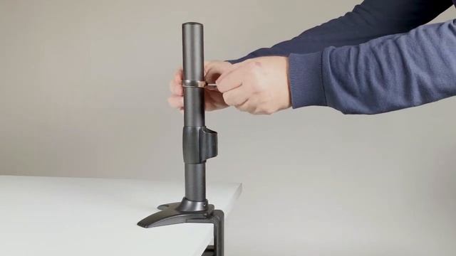 Mounting options for swivel arm Vision II option 3 (screwing on the table) смотреть онлайн