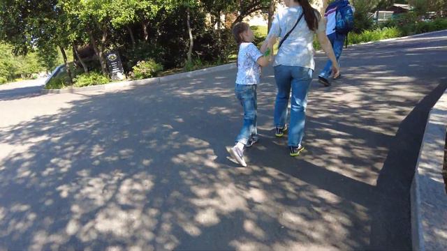 Любуюсь цветами в зоопарке " Роев Ручей" смотреть онлайн