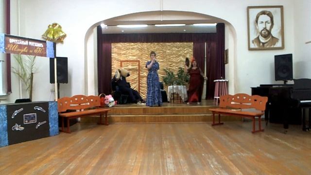 МОУ "СОШ имени А. П. Чехова". Чеховский вечер. смотреть онлайн