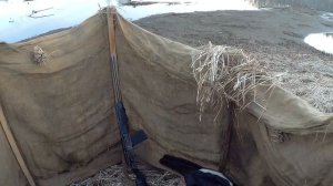 ВЕСЕННЯЯ ОХОТА НА СЕЛЕЗНЯ УТКИ 2019. УТРЕННЯЯ ЗОРЬКА НА р. ЧУЛЫМ.