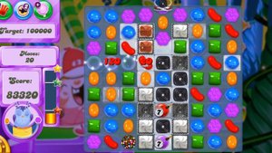 Candy Crush Saga - Dreamworld Odus Glitches Hide and Level completed
