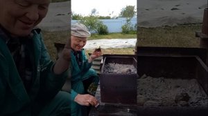 Картошечка из костра. Вкус детства, картошка запеченная в углях