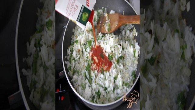 Мусака с овощами и рисом