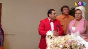 Виталька на свадьбе родителей