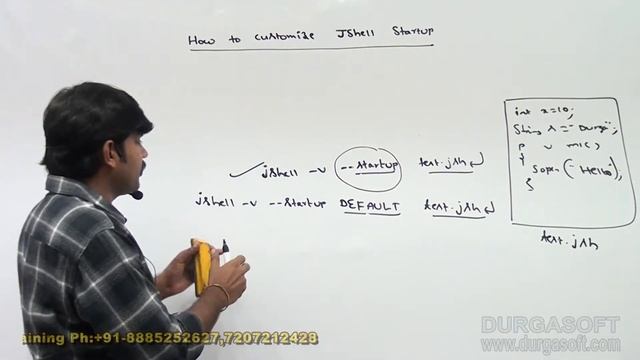 Java 9 New Features || Session - 20 || How to customize JShell Startup Part - 1 by Durga sir