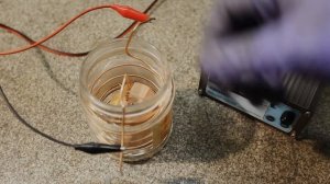 Увеличение диаметра чугунной гайки меднением