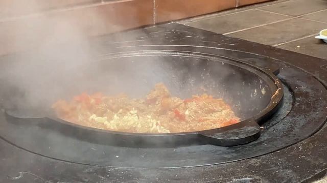 Чашушули в казане - блюдо огонь!