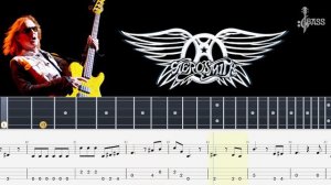 Aerosmith -  Cryin' (Bass Tabs and Notation ) By @ChamisBass  #chamisbass #basstabs