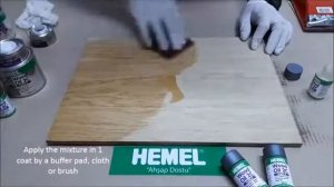 HEMEL WOOD OIL 2C Двухкомпонентное масло для обработки древесины