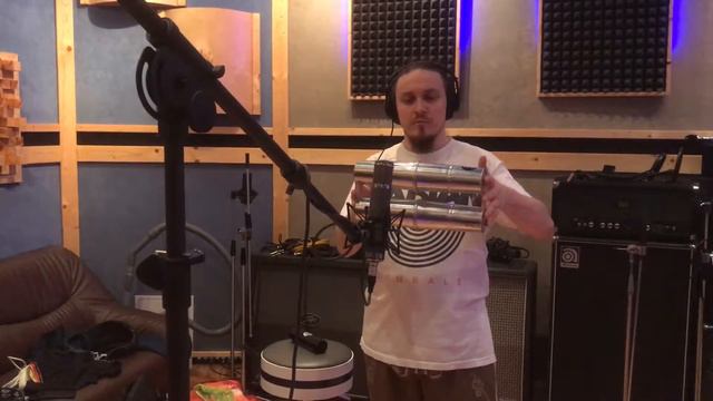 Барабанщик Денис Золотов | Запись барабанов и перкуссии | День Кси - "Пир Во Время Чумы" смотреть онлайн