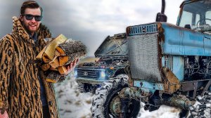 Уехал в деревню | Оживляю НИВУ чтобы заготовить ДРОВ на зиму