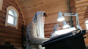 Херувимская напев 17 века на " Видя разбойник"