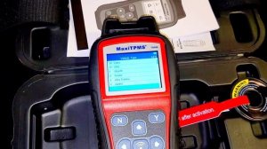 AUTEL MaxiTPMS TS508 Tool Open package