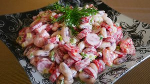 Салат ОХОТНИЧИЙ заменит УЖИН Быстрый рецепт Вкусного и Сытного салата