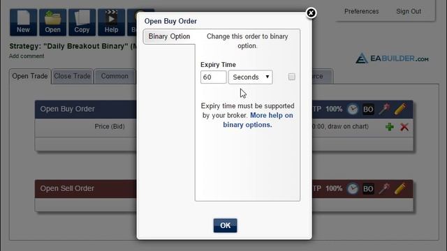 How To Create EA For Binary Options смотреть онлайн