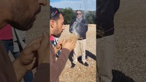 Так добывали огонь древние люди
