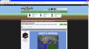 How To INSTALL Xaero's Minimap (With Forge) [Minecraft 1.11+]